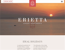 Tablet Screenshot of erietta.com